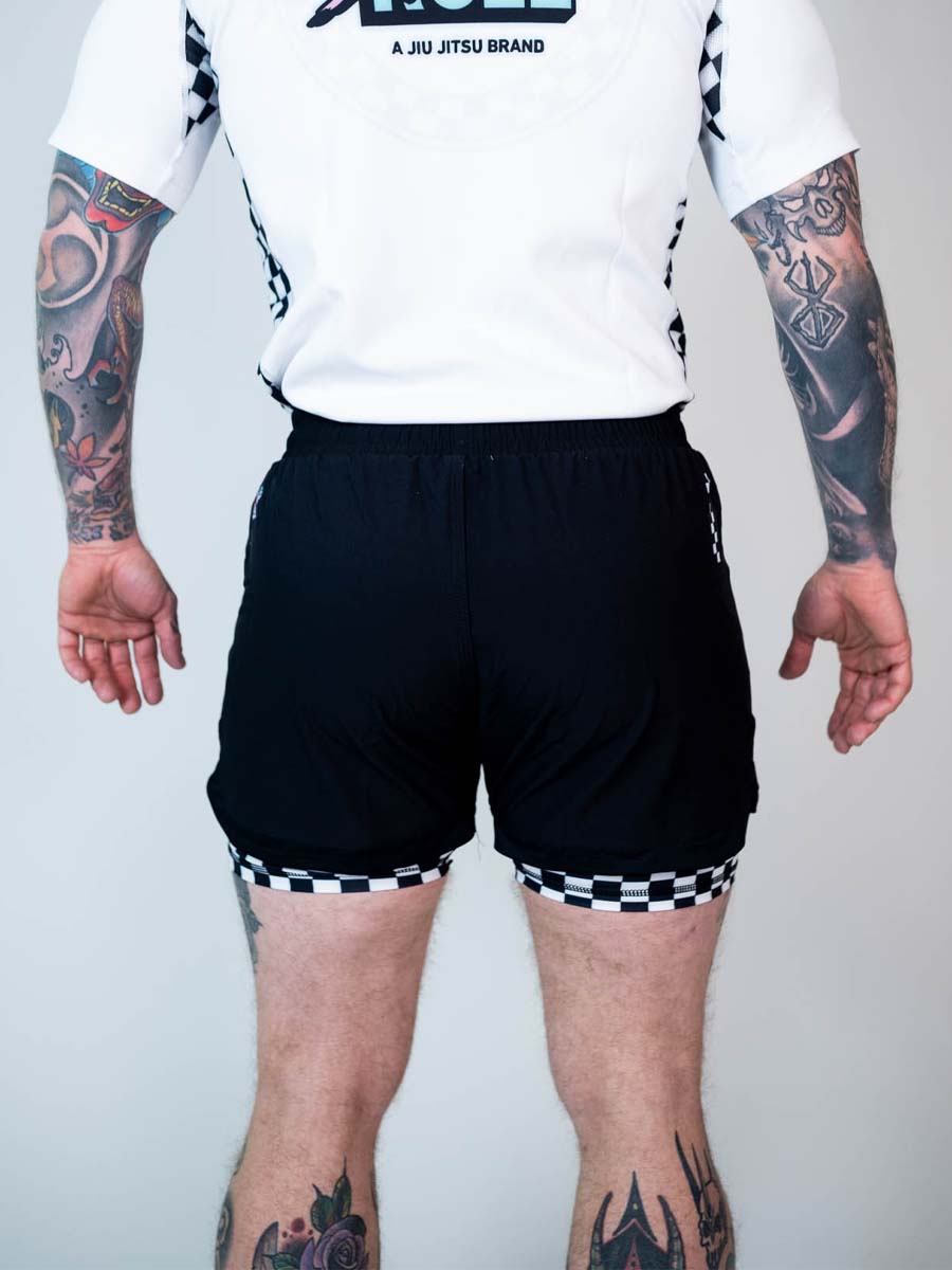 The Finisher 2 in 1 Jiu Jitsu Shorts - Final Lap - Image 6