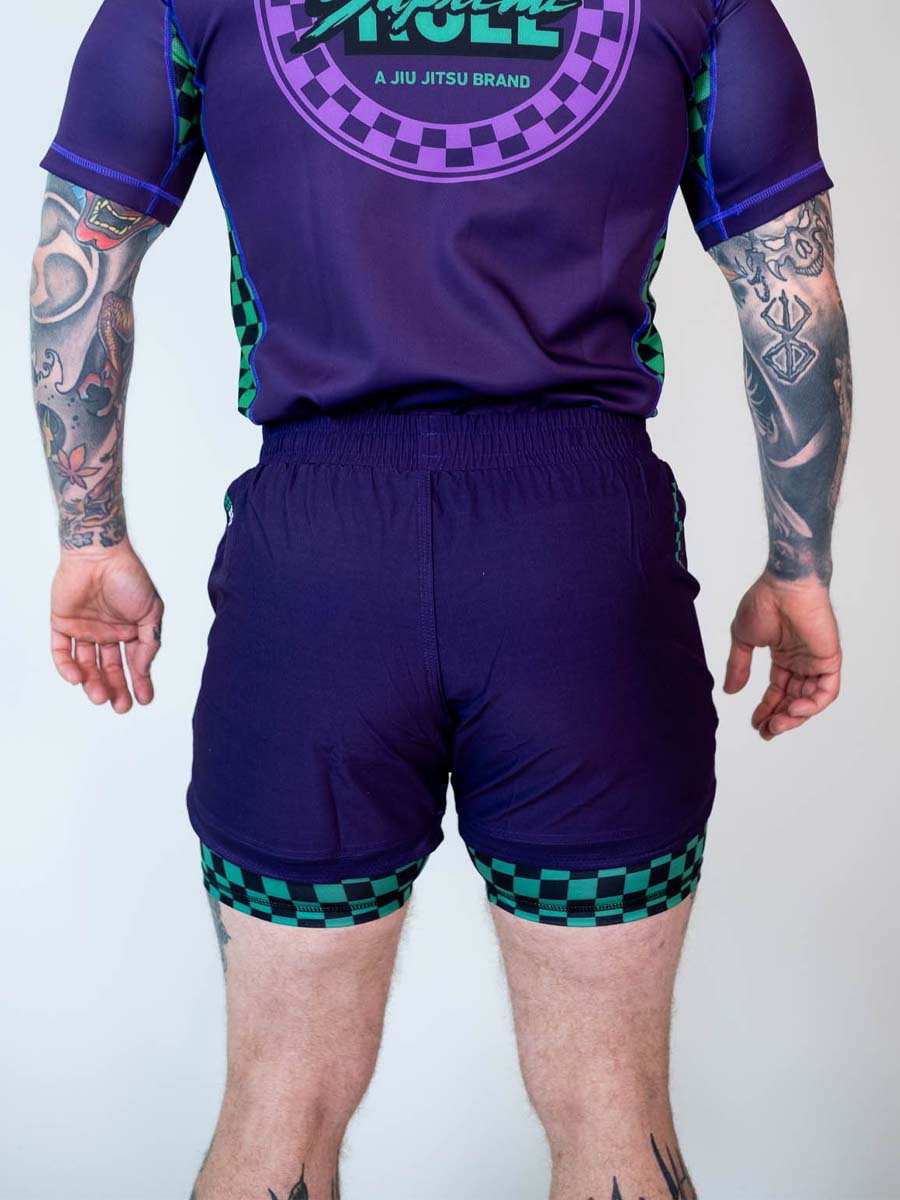 The Finisher 2 in 1 Jiu Jitsu Shorts- Villian Mode - Image 6
