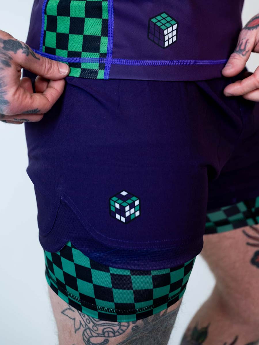 The Finisher 2 in 1 Jiu Jitsu Shorts- Villian Mode - Image 3