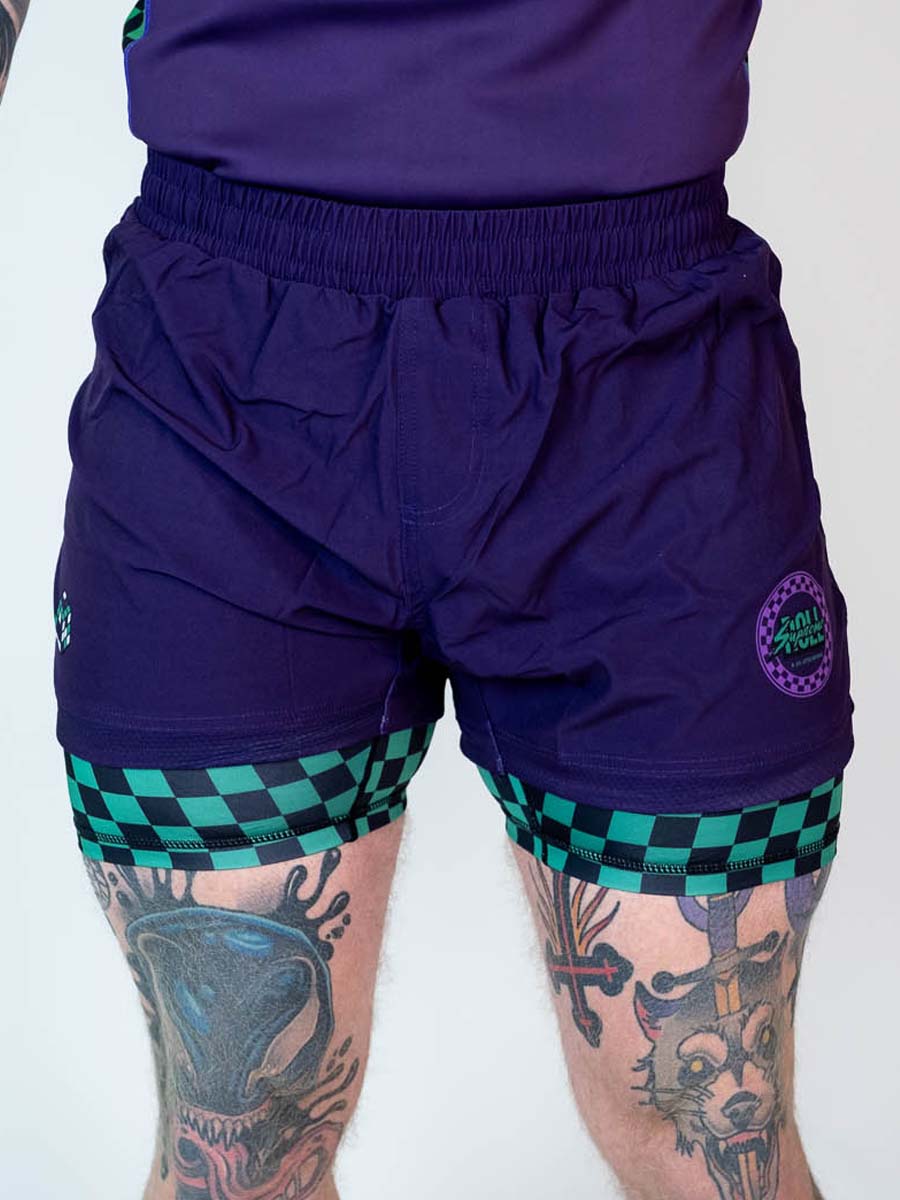 The Finisher 2 in 1 Jiu Jitsu Shorts- Villian Mode - Image 2