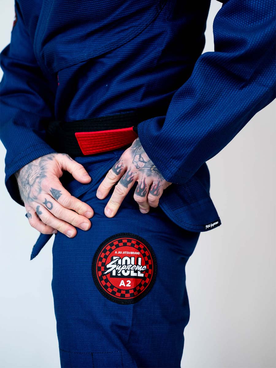 The Finisher BJJ Gi Navy - Deep Space Funk - Image 8