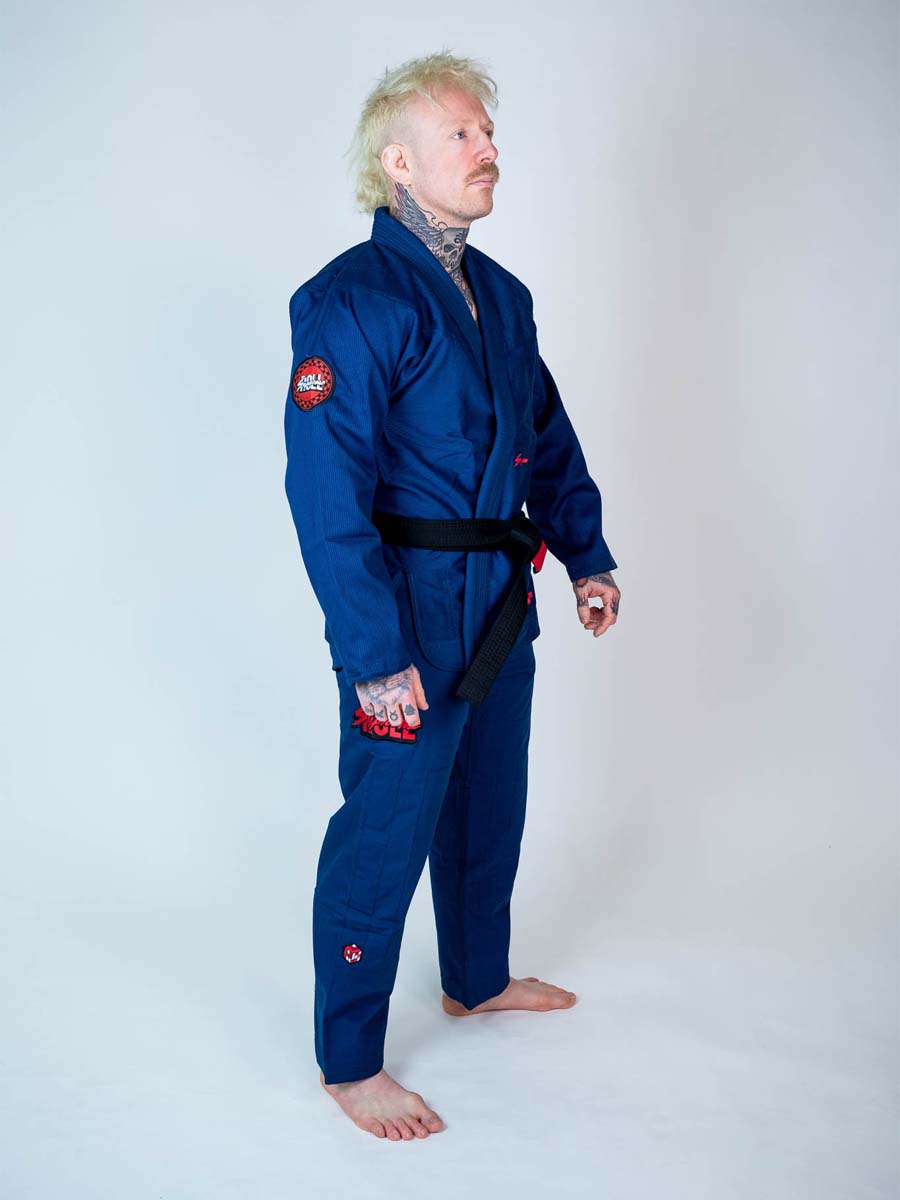 The Finisher BJJ Gi Navy - Deep Space Funk - Image 1
