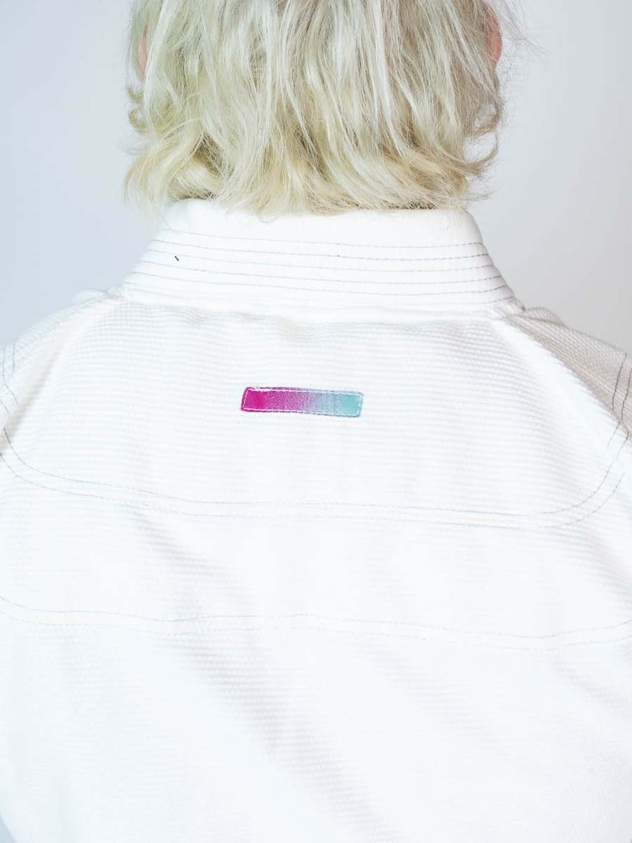 The Low Key BJJ Gi White - Static Clean - Image 9