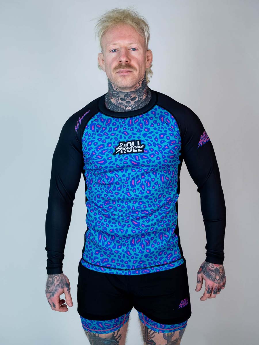 The Butcher Long Sleeve Rash Guard - Psychedelic Pat