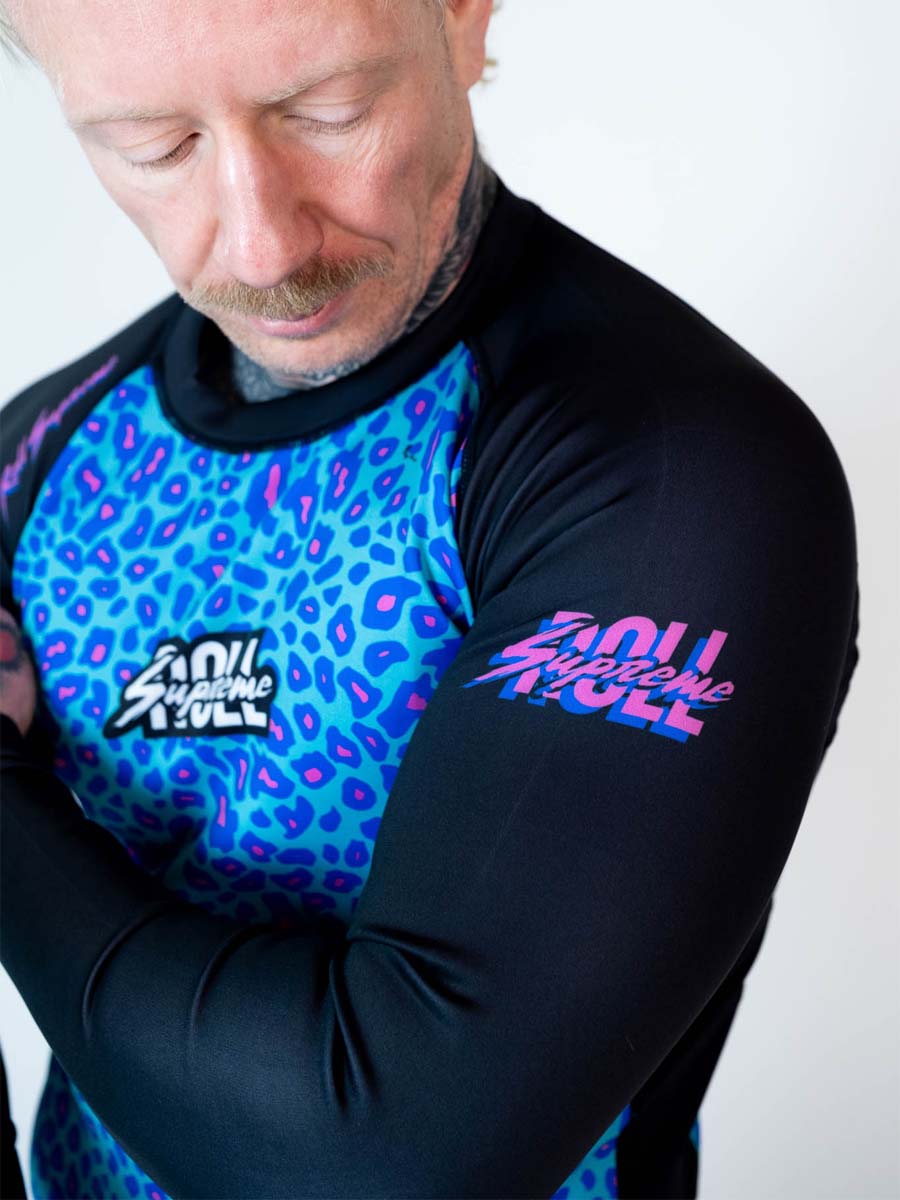 The Butcher Long Sleeve Rash Guard - Psychedelic Pat - Image 3
