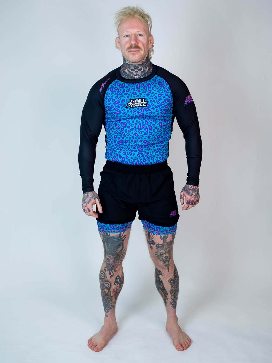 The Butcher Long Sleeve Rash Guard - Psychedelic Pat - Image 7