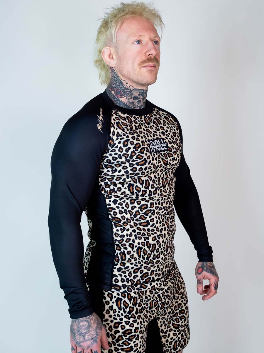 The Butcher Long Sleeve Rash Guard - Classic Pat - Image 2