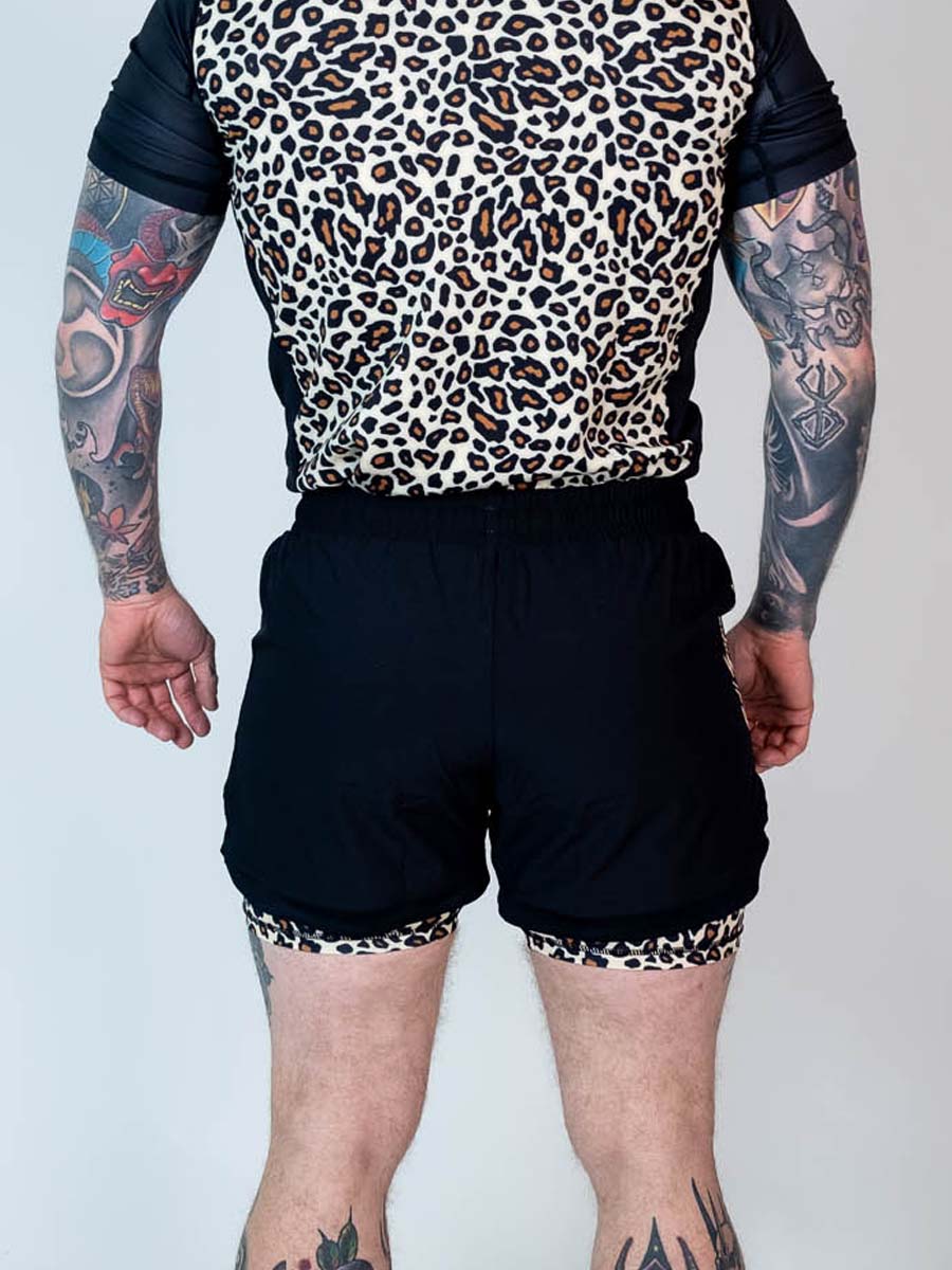 The Butcher 2 in 1 Jiu Jitsu Shorts - Classic Pat - Image 8