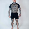 The Butcher Short Sleeve Rash Guard - Classic Pat - Thumbnail 9