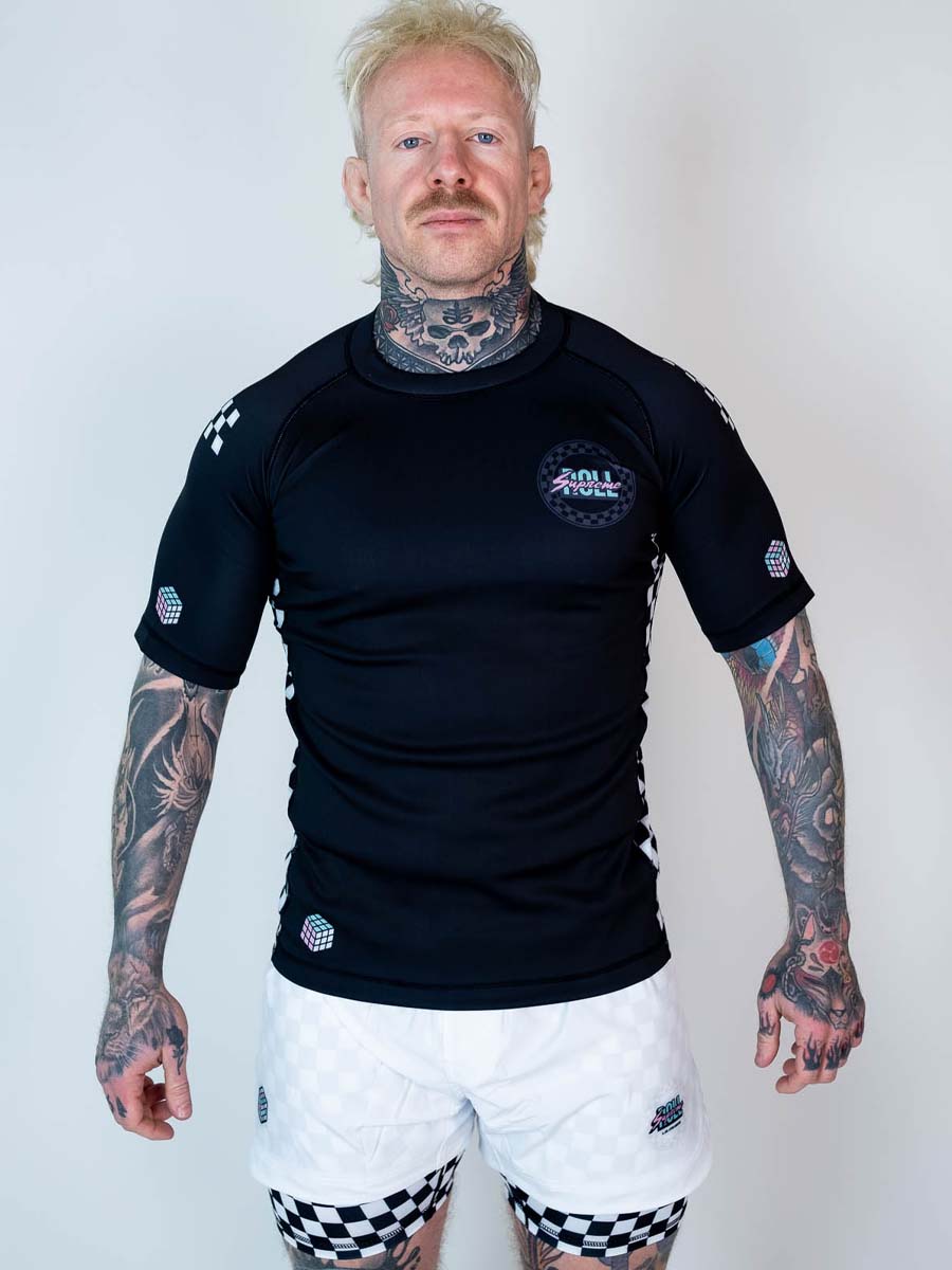 The Finisher Short Sleeve Rash Guard - Final Lap