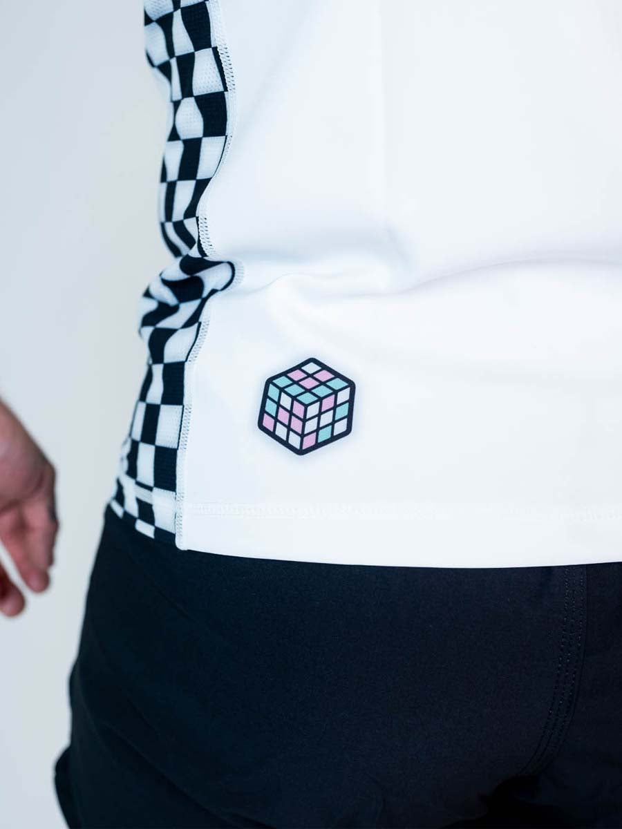 The Finisher Short Sleeve Rash Guard - Tuxedo Rage - Image 4