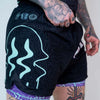 The Rave Ultraviolet Brain Freeze 2 in 1 Jiu Jitsu Shorts - Thumbnail 4