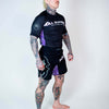 The Rave Ultraviolet Brain Freeze Short Sleeve Rash Guard - Thumbnail 4