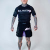 The Rave Ultraviolet Brain Freeze Short Sleeve Rash Guard - Thumbnail 2