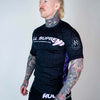 The Rave Ultraviolet Brain Freeze Short Sleeve Rash Guard - Thumbnail 3