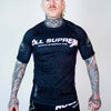The Rave Ultraviolet Brain Freeze Short Sleeve Rash Guard - Thumbnail 1