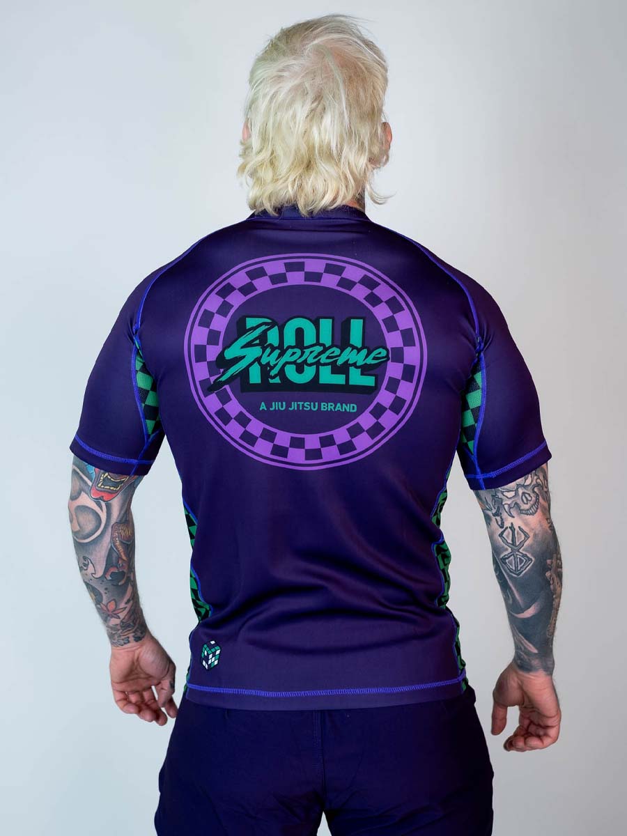 The Finisher Short Sleeve Rash Guard - Villian Mode - Image 6